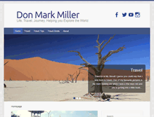 Tablet Screenshot of donmarkmiller.com
